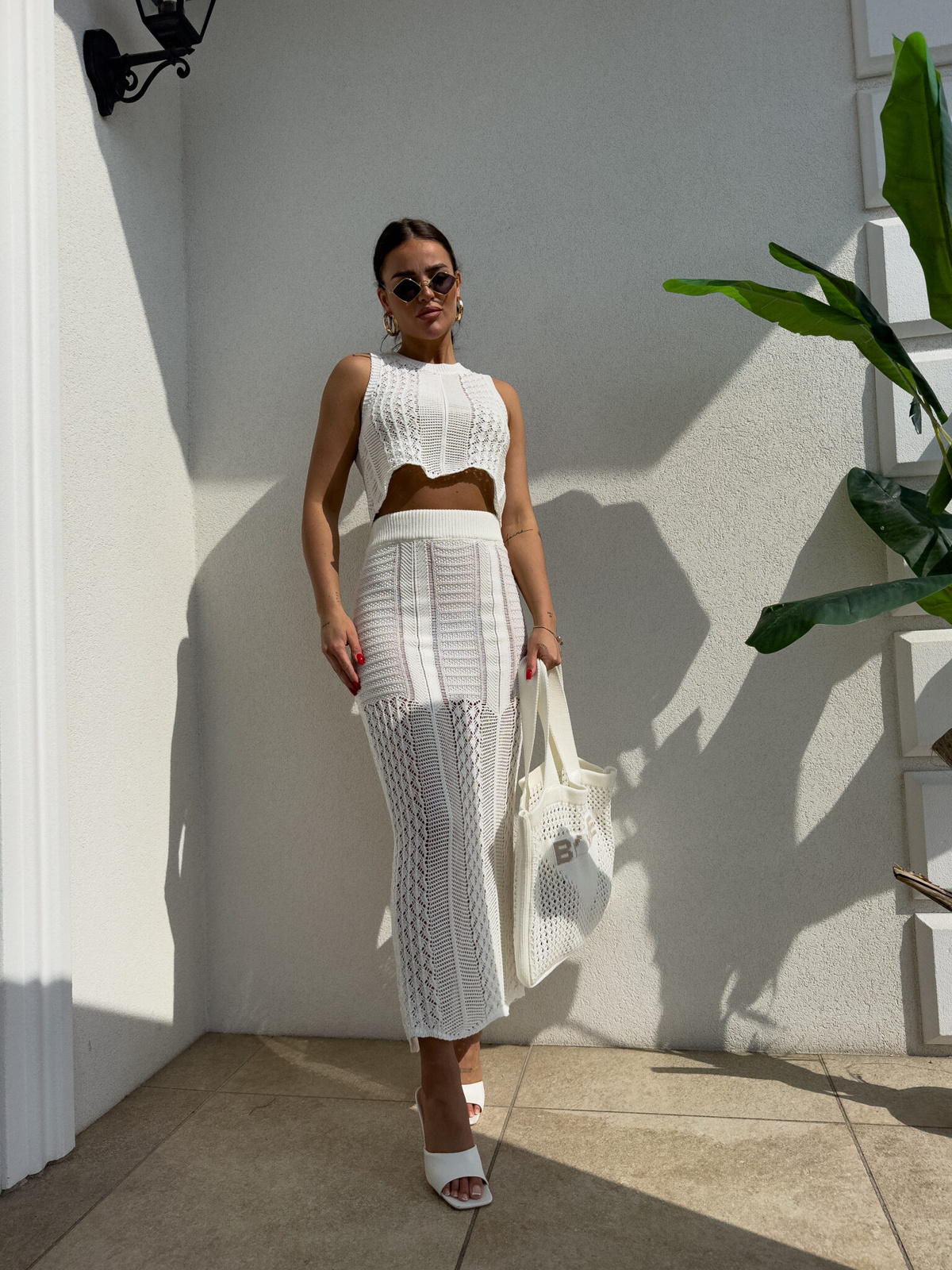 Komplet FLORIDA - ecru