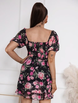 Krótka sukienka lekko rozkloszowana Santi