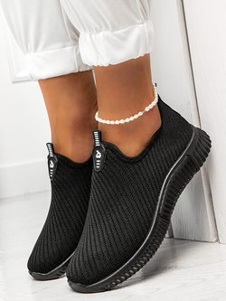 Damskie czarne buty sportowe HQ501A