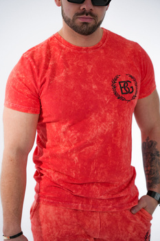 T-SHIRT BG WINNER MAN | CZERWONY