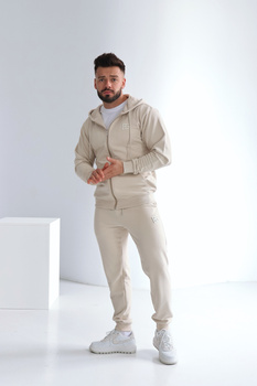 Spodnie męskie BG Brand | jasny beż