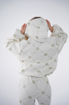 DRES DAMSKI BG BRANDENBURG HOLO | BIAŁY - ZŁOTY