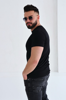 T-Shirt męski BG Bing | czarny