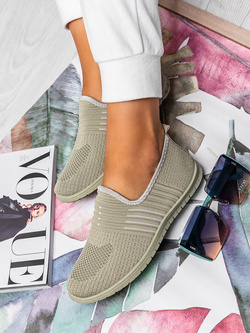 Damskie zielone buty sportowe DD223-7