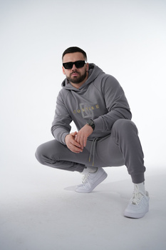 DRES MĘSKI BG MAJESTIC MAN BRANDENBURG COUTURE | SZARY