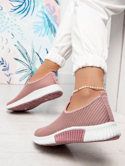 Damskie różowe buty sportowe HQ501-11
