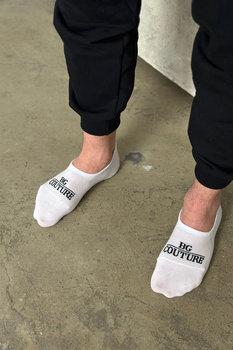 SKARPETY - STOPKI BG MICRO | BIAŁY