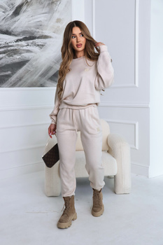 Komplet damski BG Vinci | beżowy