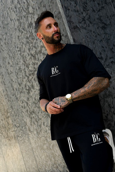 T-SHIRT MĘSKI BG FIFI | CZARNY