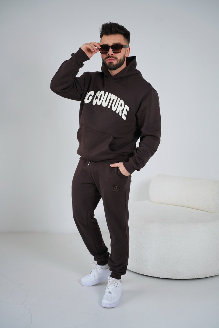 Bluza męska BG Tokio | gorzka czekolada