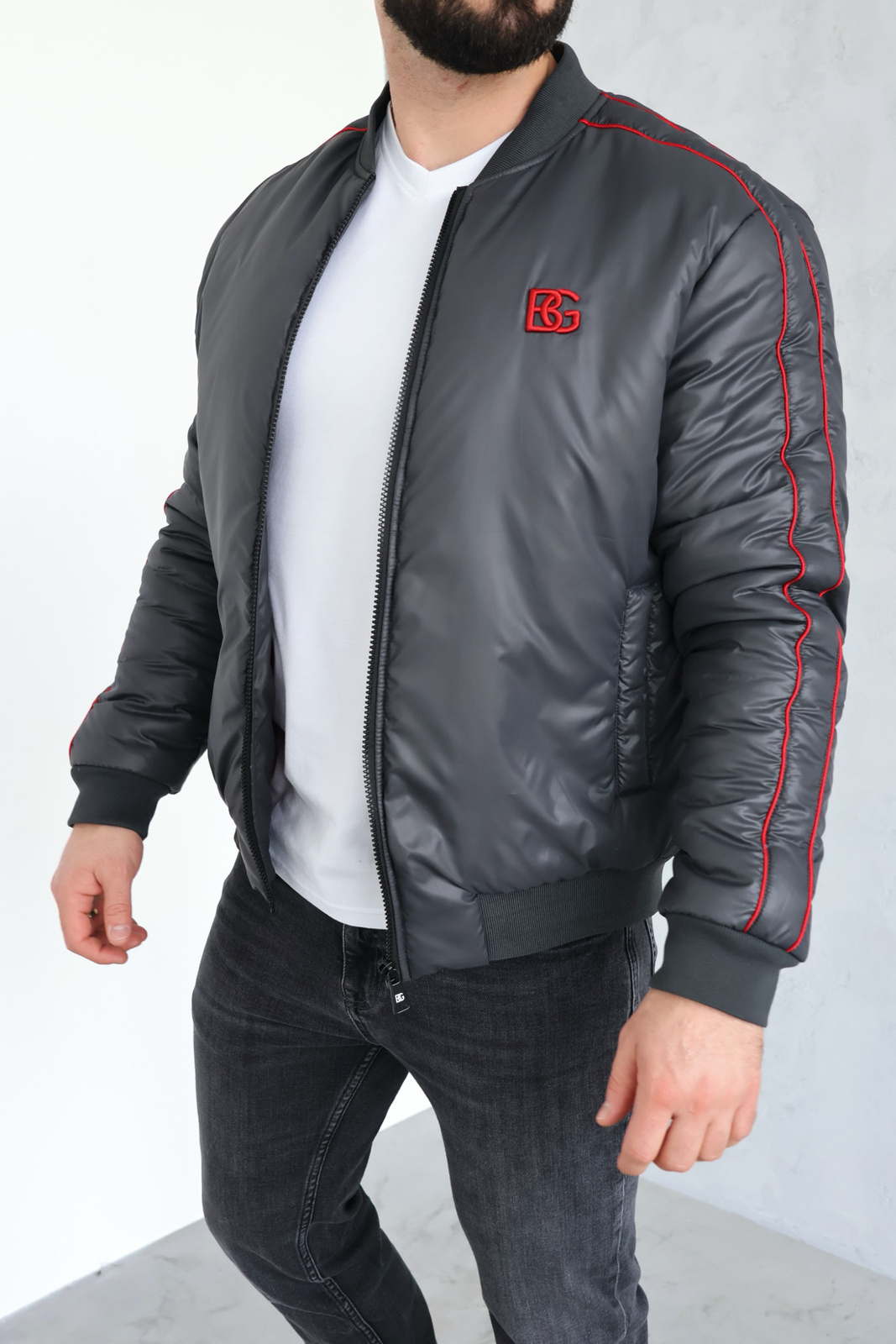 Kurtka męska BG Parade | grafit