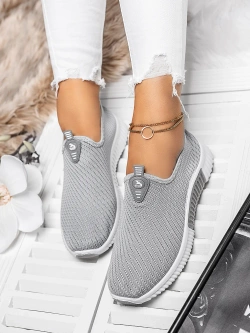 Damskie szare buty sportowe HQ501-26