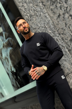 Bluza męska BG Basic | czarny