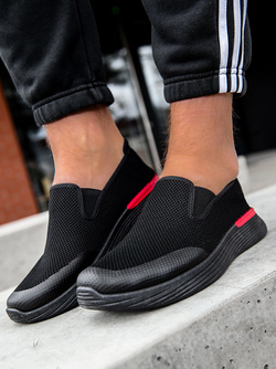 Męskie buty sportowe czarne YH100A