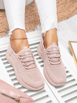 Damskie buty sportowe różowe PDJ269-11