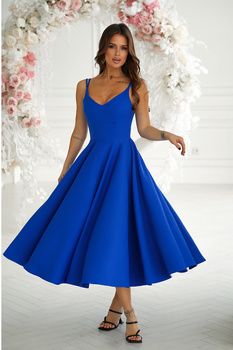 SUKIENKA MIDI NA RAMIĄCZKACH CHABROWA