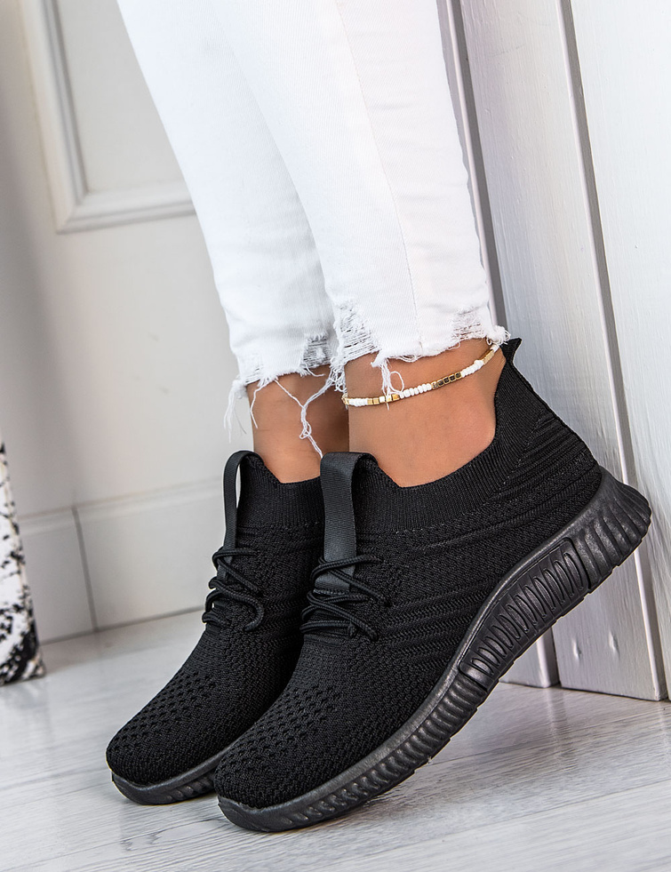 Damskie buty sportowe czarne QH503A