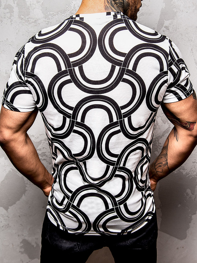 Męski t-shirt z nadrukiem TS157
