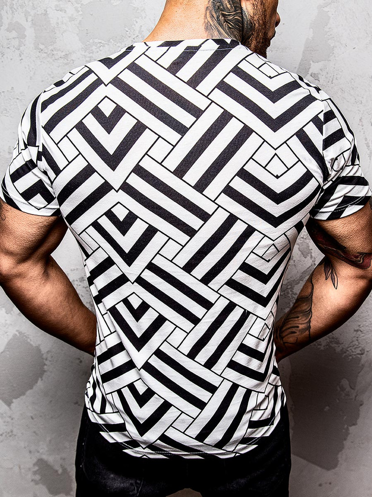 Męski t-shirt z nadrukiem TS184